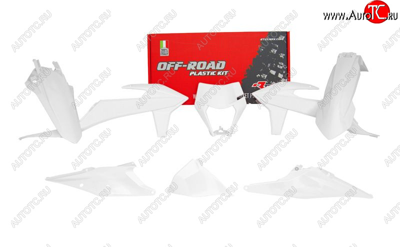 14 999 р. Комплект пластика R-Tech KTM EXC125250EXC-F250350450500 20-21 (R-KITKTM-BN0-520) Белый  r-kitktm-bn0-520  с доставкой в г. Кемерово