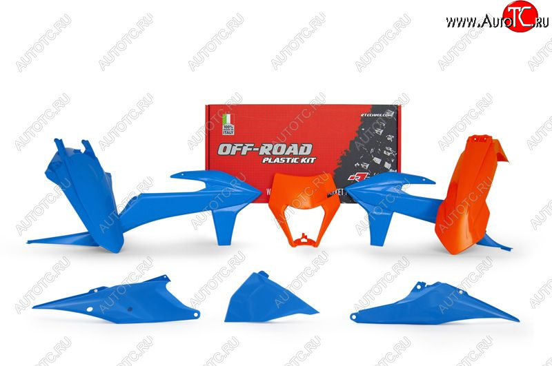 14 999 р. Комплект пластика R-Tech KTM EXC125250EXC-F250350450500 20-21 (R-KITKTM-CL0-520) Синий  r-kitktm-cl0-520  с доставкой в г. Кемерово