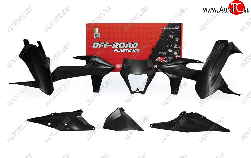 14 999 р. Комплект пластика R-Tech KTM EXC125250EXC-F250350450500 20-21 (R-KITKTM-NR0-520) Черный  r-kitktm-nr0-520  с доставкой в г. Кемерово