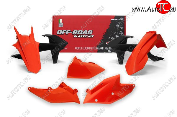 13 999 р. Комплект пластика R-Tech KTM EXC125250300,EXC-F250350450500 17-19 (R-KITKTM-OEM-417) OEM  r-kitktm-oem-417  с доставкой в г. Кемерово