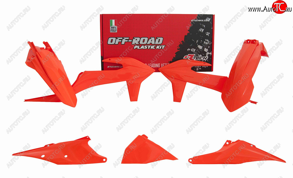 14 999 р. Комплект пластика R-Tech KTM EXCEXCFXC-WXCF-W 125-500 20-22 (R-KITKTM-AR0-420) Оранжевый  r-kitktm-ar0-420  с доставкой в г. Кемерово