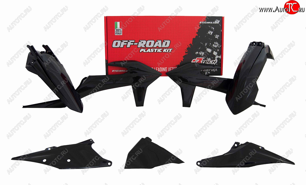 13 999 р. Комплект пластика R-Tech KTM EXCEXCFXC-WXCF-W 125-500 20-22 (R-KITKTM-NR0-420) Черный  r-kitktm-nr0-420  с доставкой в г. Кемерово
