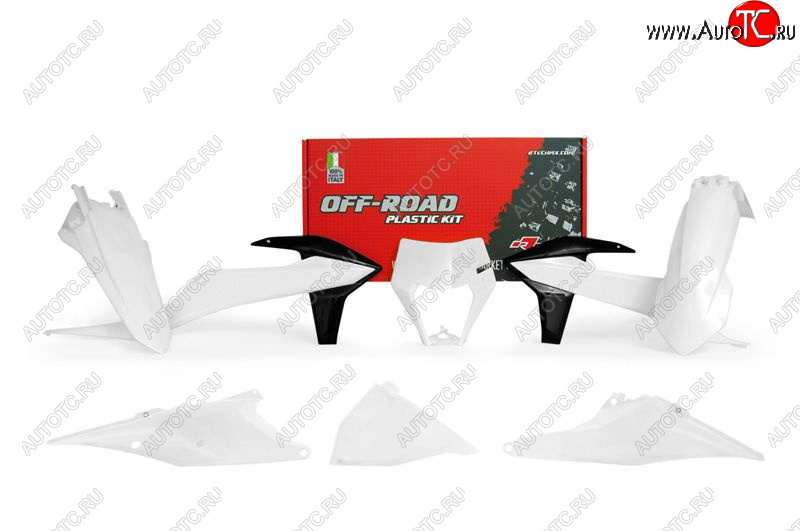 14 999 р. Комплект пластика R-Tech KTM EXCEXCFXC-WXCF-W 125-500 20-22 (R-KITKTM-BN2-520) Бело-Черный  r-kitktm-bn2-520  с доставкой в г. Кемерово