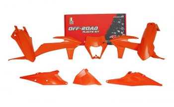 Комплект пластика R-Tech KTM EXCEXCFXC-WXCF-W 125-500 20-22 (R-KITKTM-AR0-520) Оранжевый  r-kitktm-ar0-520