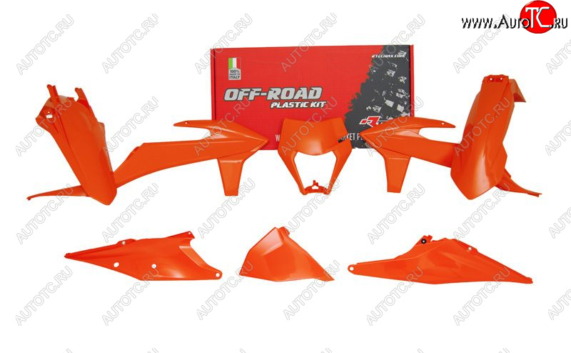 14 999 р. Комплект пластика R-Tech KTM EXCEXCFXC-WXCF-W 125-500 20-22 (R-KITKTM-AR0-520) Оранжевый  r-kitktm-ar0-520  с доставкой в г. Кемерово