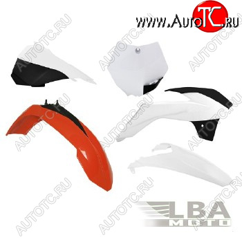 12 749 р. Комплект пластика R-Tech KTM SX85 13-17 (R-KITKTM-OEM-533) оранжевыйбелыйчерный  r-kitktm-oem-533  с доставкой в г. Кемерово