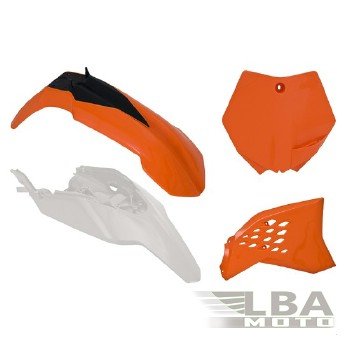 Комплект пластика R-Tech KTM SX65 09-11 (R-KITKTM-O11-508) оранжевыйбелый  r-kitktm-o11-508