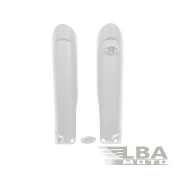 Защита вилки (пара) R-Tech KTM SXSXF 15-17, XCW- EXC-EXCF-XC-XCF-XCW 2017 (R-PSKTMBN0015) белая  r-psktmbn0015