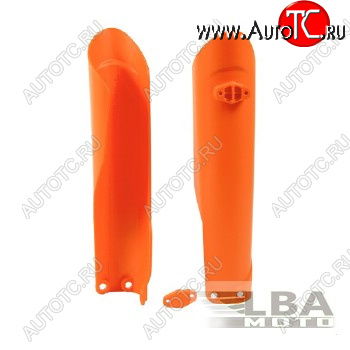 3 949 р. Защита вилки (пара) R-Tech KTM SXSXFXCEXC125-500 15-22 (R-PSKTMAR0016) оранж.  r-psktmar0016  с доставкой в г. Кемерово