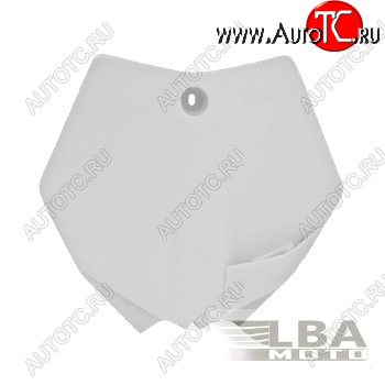 3 089 р. Щиток номера передний R-Tech KTM SX65 09-15 (R-TBKTMBN0965) белый  r-tbktmbn0965  с доставкой в г. Кемерово