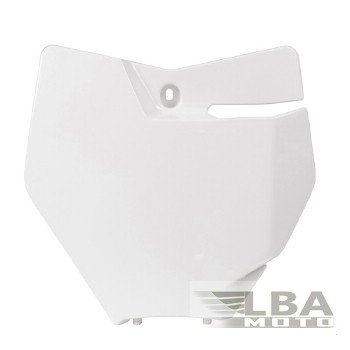 Щиток номера передний R-Tech KTM SX125-150, SXF250-450 16-17 (R-TBKTMBN0016) белый  r-tbktmbn0016