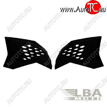 6 059 р. Обтекатели радиатора R-Tech KTM SXSXFEXCFEXC все модели 07-10 (R-CVKTMNR0007) черные  r-cvktmnr0007  с доставкой в г. Кемерово