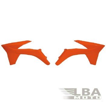 Обтекатели радиатора R-Tech KTM SXSXFEXCEXCF 11-12, 250SX 11-13 (R-CVKTMAR0011) оранжевые  r-cvktmar0011