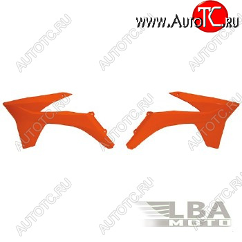6 059 р. Обтекатели радиатора R-Tech KTM SXSXFEXCEXCF 11-12, 250SX 11-13 (R-CVKTMAR0011) оранжевые  r-cvktmar0011  с доставкой в г. Кемерово