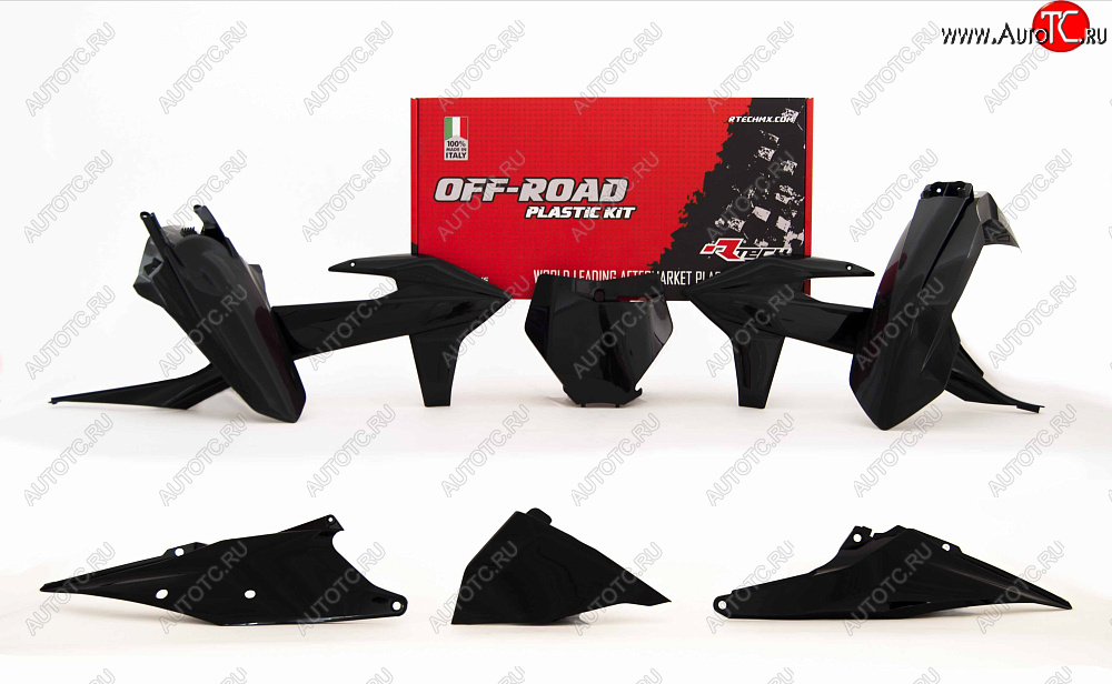15 149 р. Комплект пластика R-Tech KTM SXSX-FXCXC-F 2019 (R-KITKTM-NR0-599) черный  r-kitktm-nr0-599  с доставкой в г. Кемерово