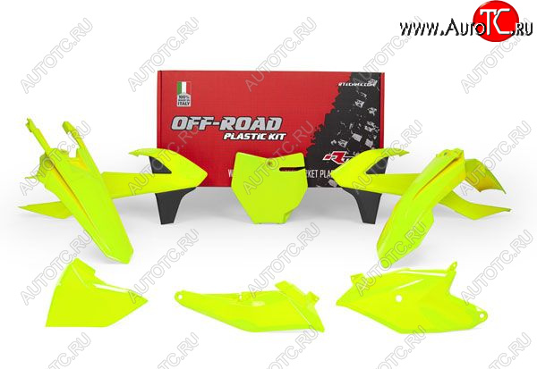 13 999 р. Комплект пластика R-Tech KTM SX85 18-22, GasGas MC85 21-22 (R-KITKTM-GF0-185) Зеленый неон  r-kitktm-gf0-185  с доставкой в г. Кемерово