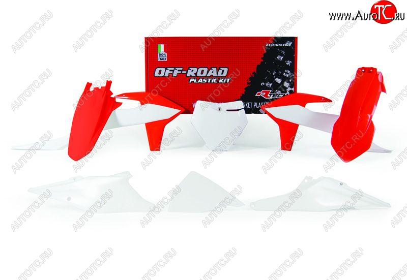 14 999 р. Комплект пластика R-Tech KTM SXSXF 19-22, XCXCF 19-22 (R-KITKTM-OEM-600) Бело-оранж  r-kitktm-oem-600  с доставкой в г. Кемерово