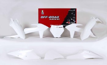 14 999 р. Комплект пластика R-Tech KTM SXSXF 19-22, XCXCF 19-22 (R-KITKTM-BN0-599) Белый  r-kitktm-bn0-599  с доставкой в г. Кемерово. Увеличить фотографию 1