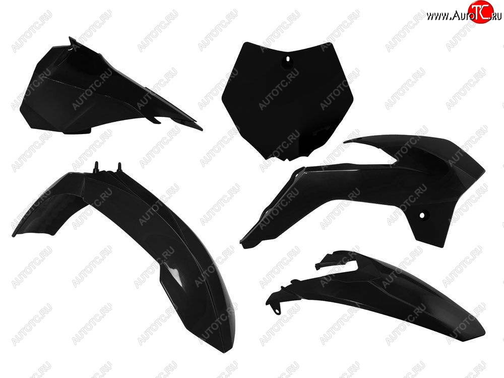 12 749 р. Комплект пластика R-Tech KTM SX85 13-17 (R-KITKTM-NR0-513) Черный  r-kitktm-nr0-513  с доставкой в г. Кемерово