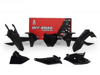 Комплект пластика R-Tech KTM SX85 18-22, MC 85 21-22 (R-KITKTM-NR0-185) Черный  r-kitktm-nr0-185