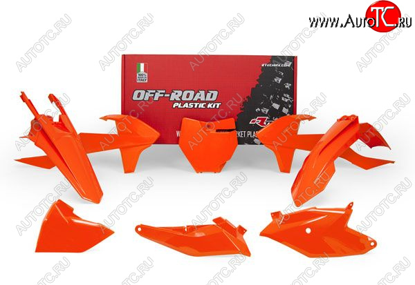 14 019 р. Комплект пластика R-Tech KTM SX85 18-22 (R-KITKTM-AR0-185) Оранжевый  r-kitktm-ar0-185  с доставкой в г. Кемерово