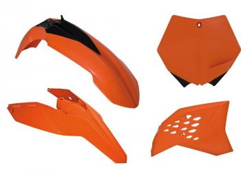 12 749 р. Комплект пластика R-Tech KTM SXSXF 07-10, EXCEXCF 08-11 (R-KITKTM-AR0-505) Оранжевый  r-kitktm-ar0-505  с доставкой в г. Кемерово. Увеличить фотографию 1