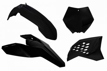 12 789 р. Комплект пластика R-Tech KTM SXSXF 07-10, EXCEXCF 08-11 (R-KITKTM-NR0-505) Черный  r-kitktm-nr0-505  с доставкой в г. Кемерово. Увеличить фотографию 1