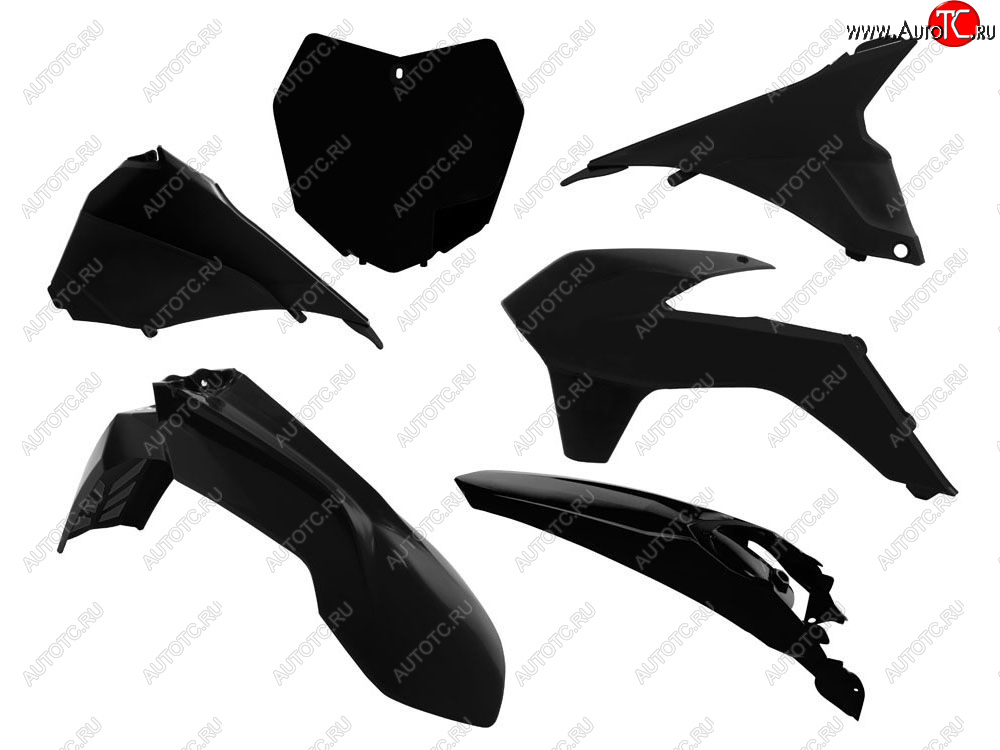 12 789 р. Комплект пластика R-Tech KTM SXSXF 125150250350450 13-15 (R-KITKTM-NR0-512) Черный  r-kitktm-nr0-512  с доставкой в г. Кемерово
