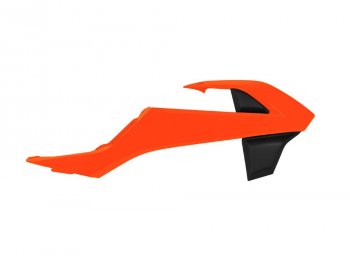 Обтекатели радиатора R-Tech KTM SX65 16-22 (R-CVKTMARNR1665) Оранжево-Черный  r-cvktmarnr1665