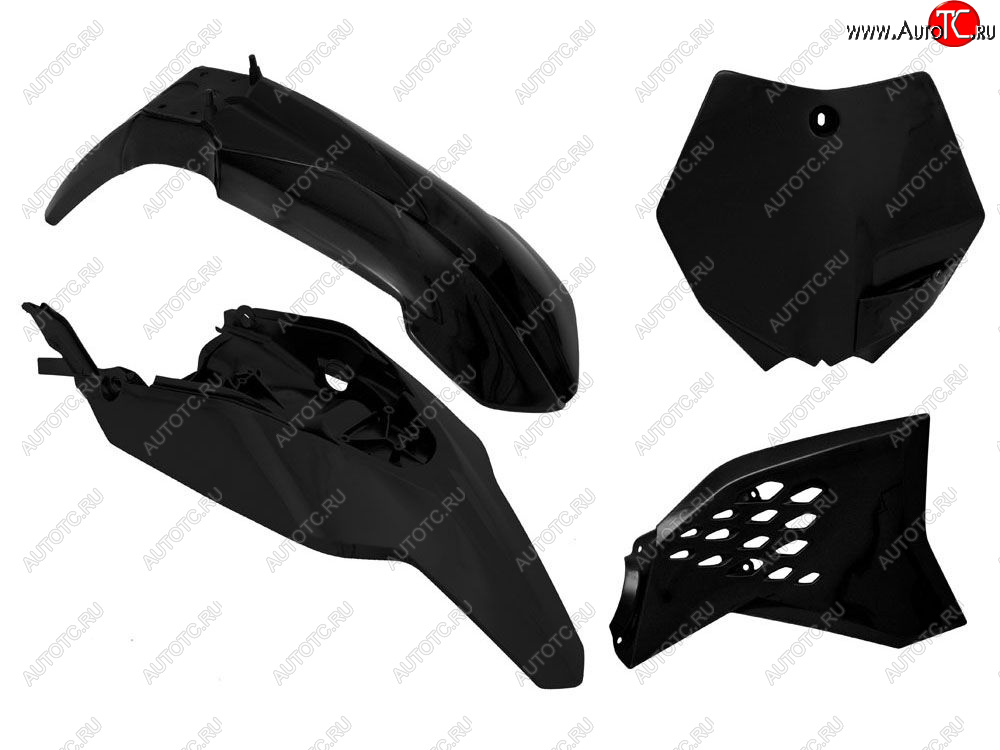 13 999 р. Комплект пластика R-Tech KTM SX 65 09-11 (R-KITKTM-NR0-508) Черный  r-kitktm-nr0-508  с доставкой в г. Кемерово