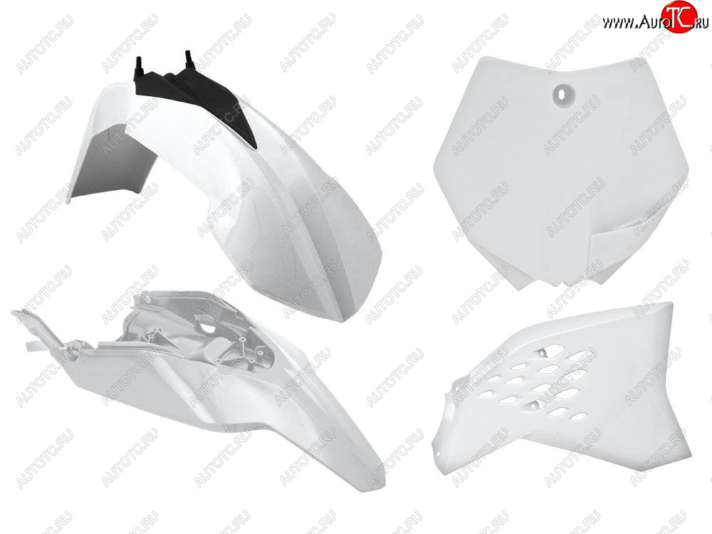 13 999 р. Комплект пластика R-Tech KTM SX 65 12-15 (R-KITKTM-BN0-511) Белый  r-kitktm-bn0-511  с доставкой в г. Кемерово