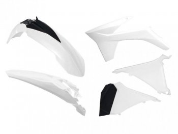 Комплект пластика R-Tech KTM SX 65 16-22 (R-KITKTM-BN0-500) Бело-Черный  r-kitktm-bn0-500