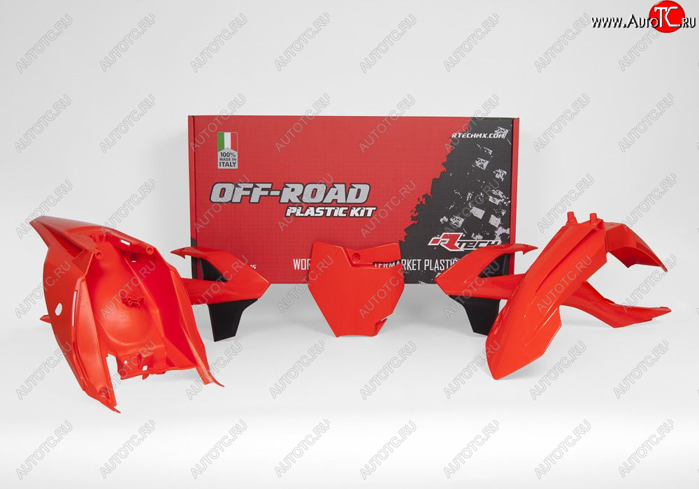 13 999 р. Комплект пластика R-Tech KTM SX 65 16-22 (R-KITKTM-AR0-500) Оранжевый  r-kitktm-ar0-500  с доставкой в г. Кемерово