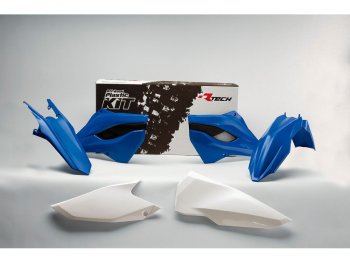 Комплект пластика R-Tech Husaberg TEFE 13-14 (R-KITHBG-OEM-400) синийбелый  r-kithbg-oem-400