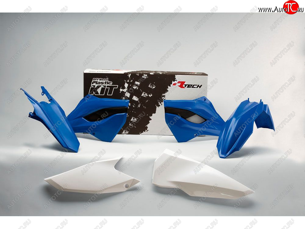 11 799 р. Комплект пластика R-Tech Husaberg TEFE 13-14 (R-KITHBG-OEM-400) синийбелый  r-kithbg-oem-400  с доставкой в г. Кемерово