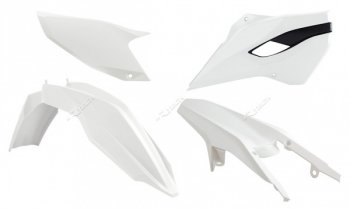 Комплект пластика R-Tech Husqvarna TEFE 2014 (R-KITHSQ-OEM-410) белыйчерный  r-kithsq-oem-410