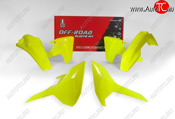 14 999 р. Комплект пластика R-Tech Husqvarna TEFETX 17-19 (R-KITHSQ-GF0-417) неоновый желтый  r-kithsq-gf0-417  с доставкой в г. Кемерово