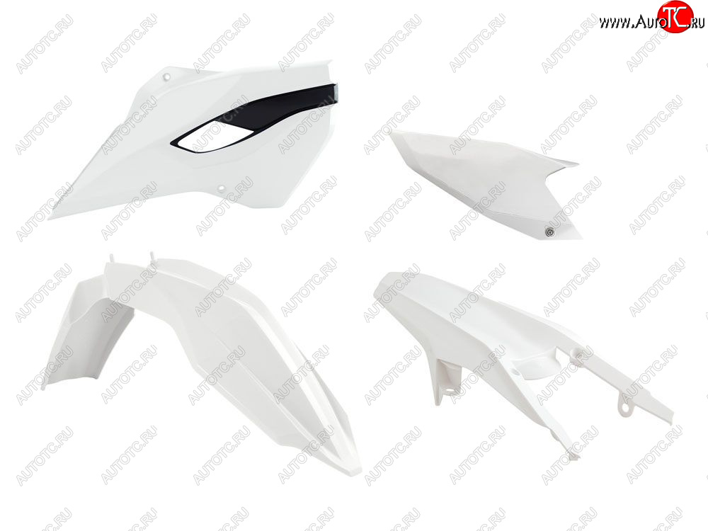 11 799 р. Комплект пластика R-Tech Husaberg TEFE 13-14 (R-KITHBG-BN0-400) Белый  r-kithbg-bn0-400  с доставкой в г. Кемерово