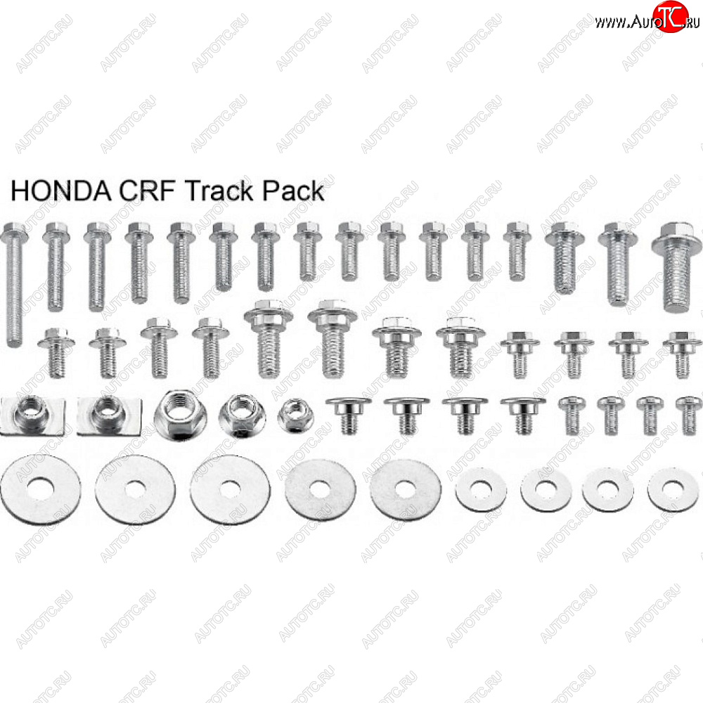 1 399 р. Набор болтов крепления пластика универсальный ACCEL Honda CRCRF  bkt-03  с доставкой в г. Кемерово