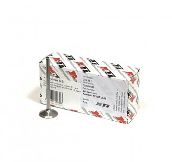 Выпускной Титановый клапан X-TI для мотоцикла Kawasaki KX250F 04-16, Suzuki RMZ250 04-06  xti-kx250f-14ex