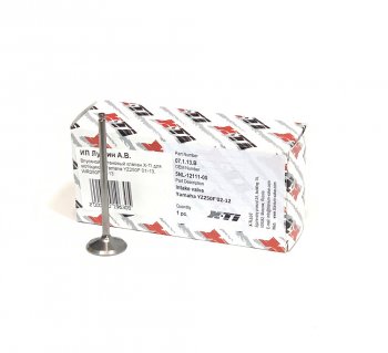 Впускной Титановый клапан X-TI для мотоцикла Yamaha YZ250F 01-13, WR250F 01-13  xti-yzf250-12in