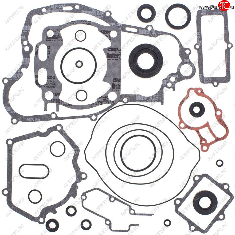 8 649 р. Комплект прокладок и сальников двигателя полный WINDEROSA Yamaha YZ250 02-16, YZ250X 16  (811670)  811670  с доставкой в г. Кемерово