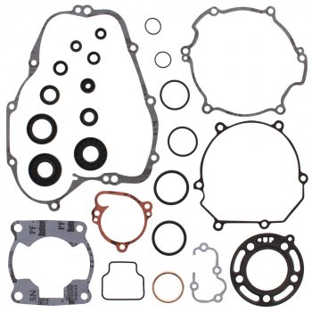 Комплект прокладок и сальников двигателя полный WINDEROSA Kawasaki KX85 07-13  (811419)  811419