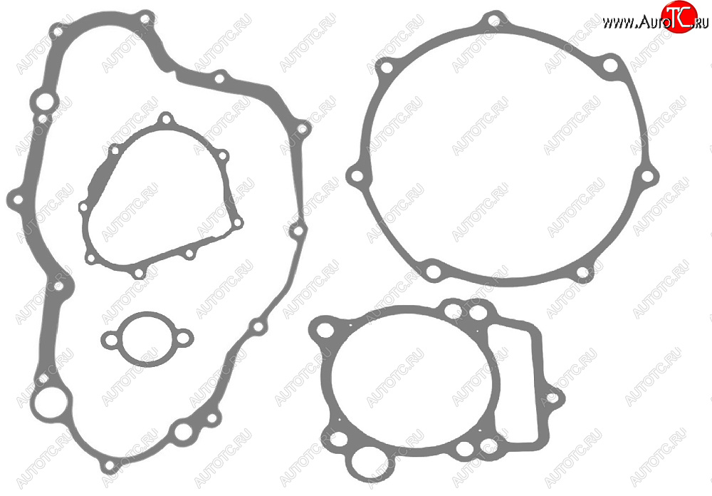 1 079 р. Комплект прокладок CHAKIN для мотоцикла Yamaha WR250F 01-02, YZ250F 01-13  00ky-015  с доставкой в г. Кемерово