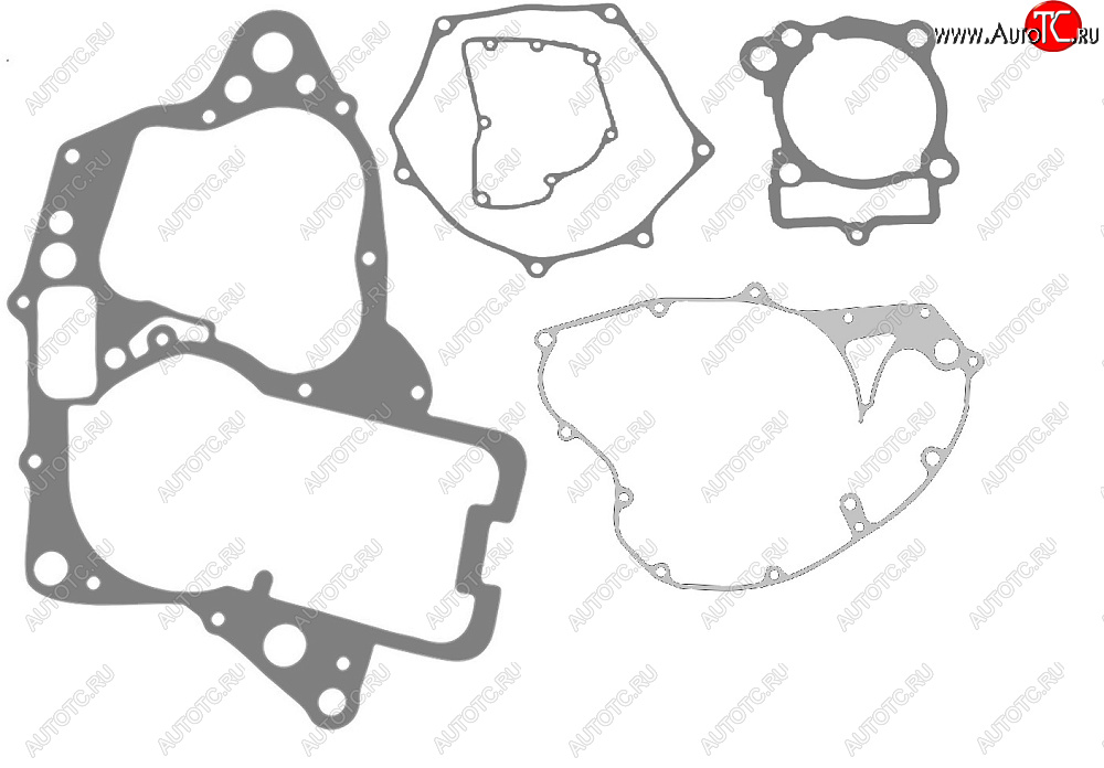 1 339 р. Комплект прокладок CHAKIN для мотоцикла Suzuki RMZ250 10-15  00ks-012  с доставкой в г. Кемерово