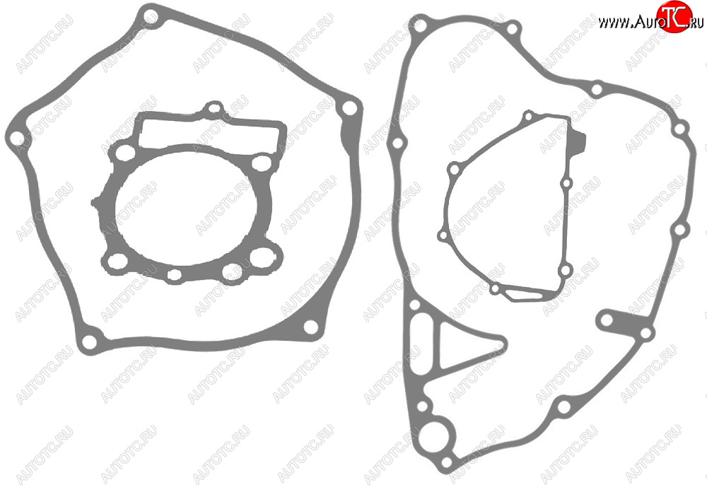 1 589 р. Комплект прокладок CHAKIN для мотоцикла Kawasaki KX250F 17-18  00kk-010  с доставкой в г. Кемерово