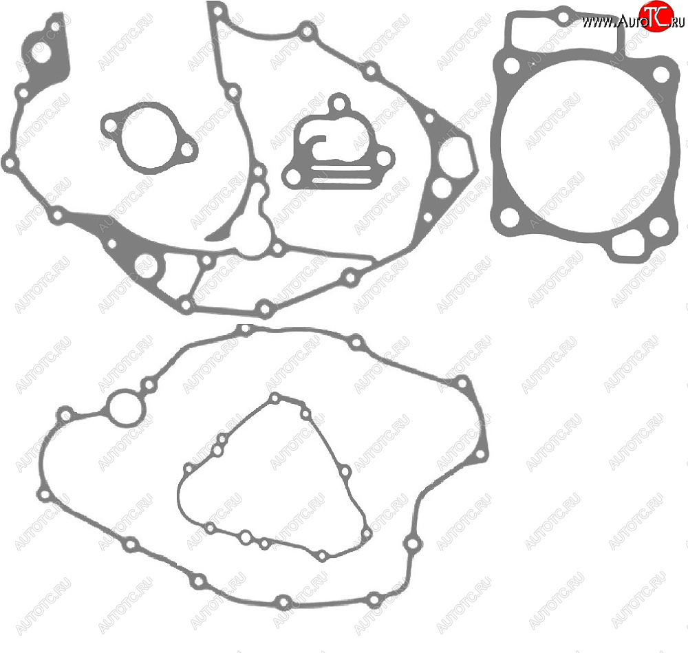 2 599 р. Комплект прокладок CHAKIN для мотоцикла Honda CRF450R 17-18  00kh-021  с доставкой в г. Кемерово