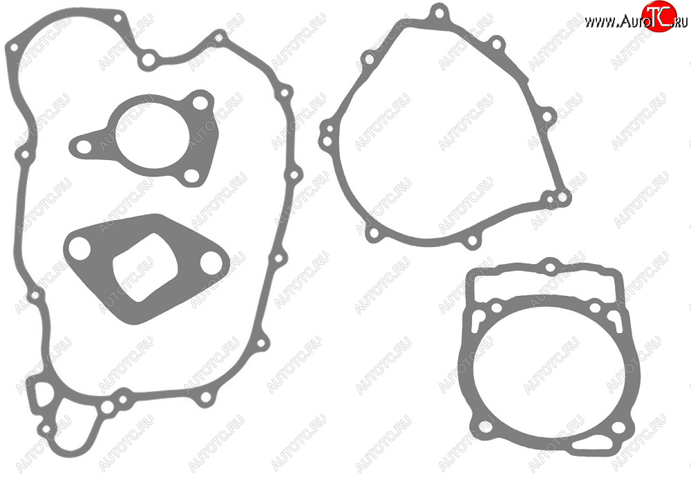 1 299 р. Комплект прокладок CHAKIN для мотоцикла KTM 450 SX-FXC-F 13, XC-W 14-16, Husqvarna FE 450 14-17  0kkt-014  с доставкой в г. Кемерово