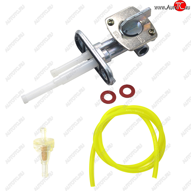 1 269 р. Бензокраник AHL Yamaha XVS1100 99-09, XVS650 98-16, XV750 Virago 88-97  пм-00025515  с доставкой в г. Кемерово