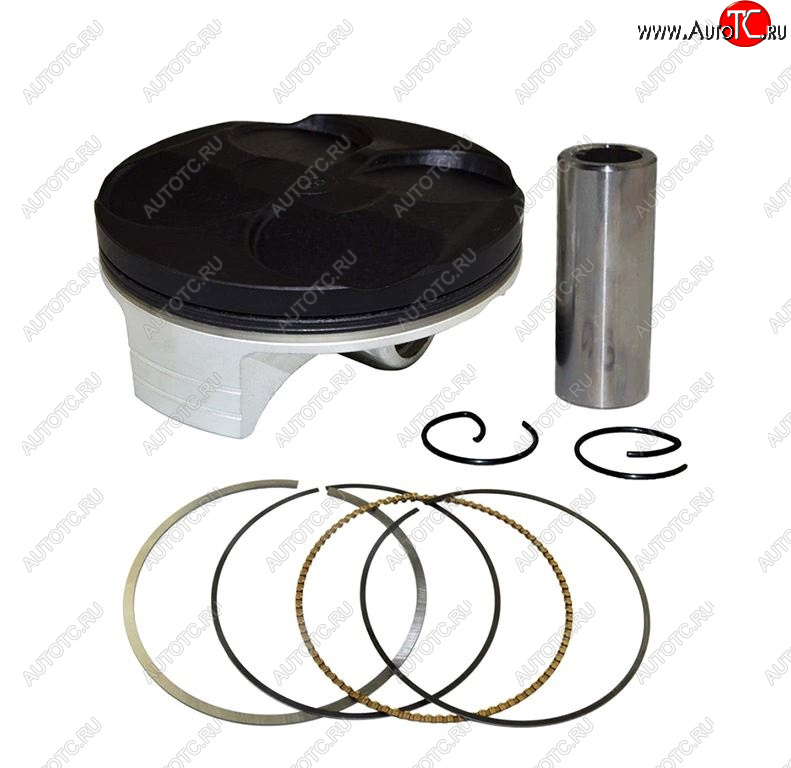 4 299 р. Поршень в сборе AHL Honda CRF250R 04-07, CRF250X 04-17  пм-00025495  с доставкой в г. Кемерово